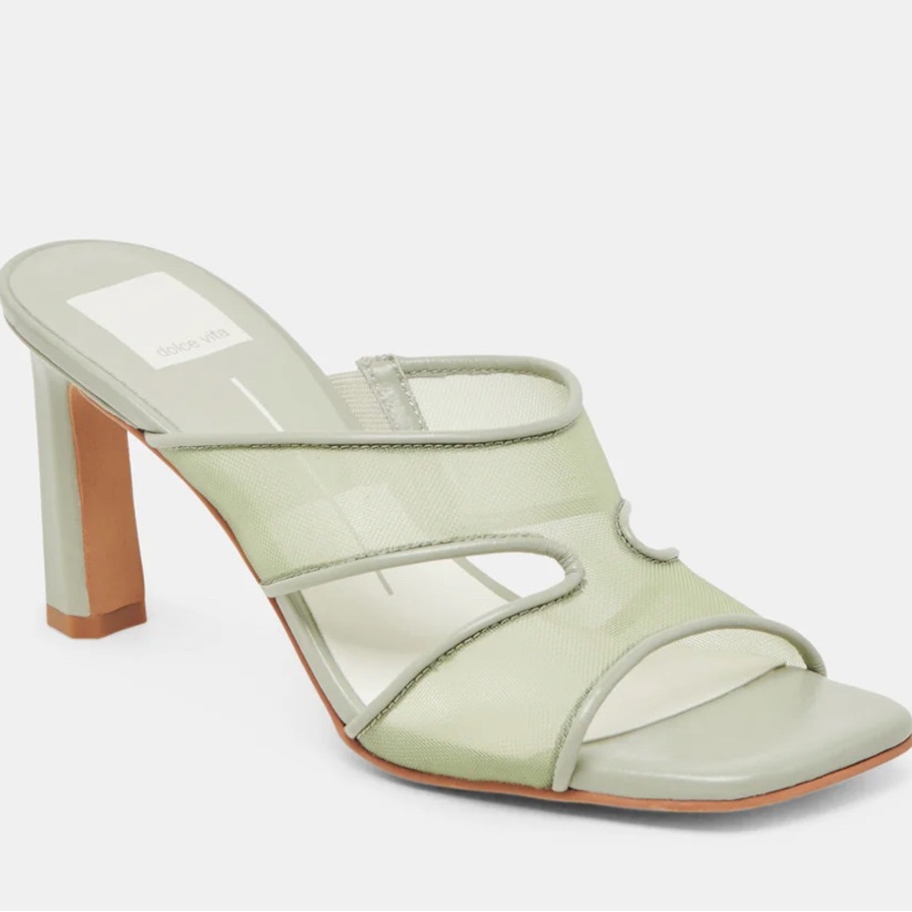 Dolce Vita Sage Green Strappy Heels